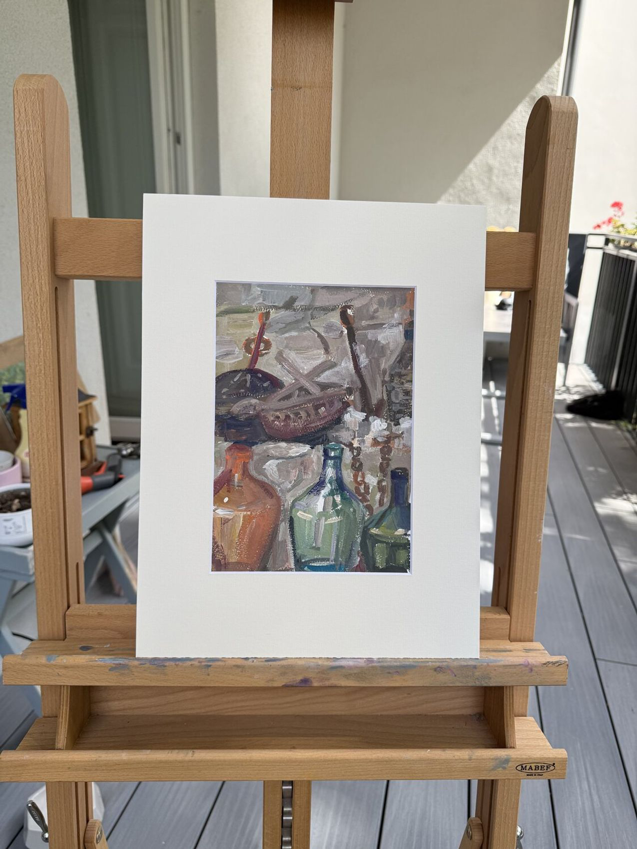 Bottles at Dusk - view 2