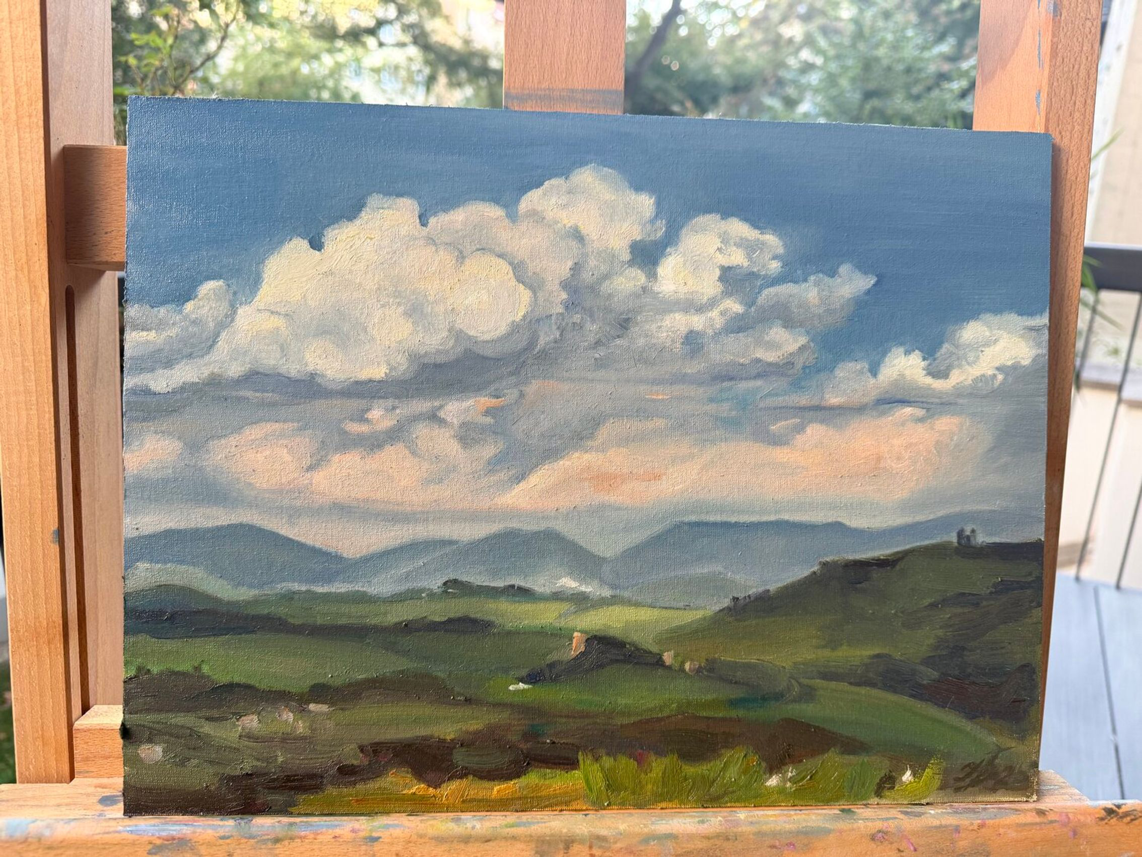 Clouds Over the Hills - view 4