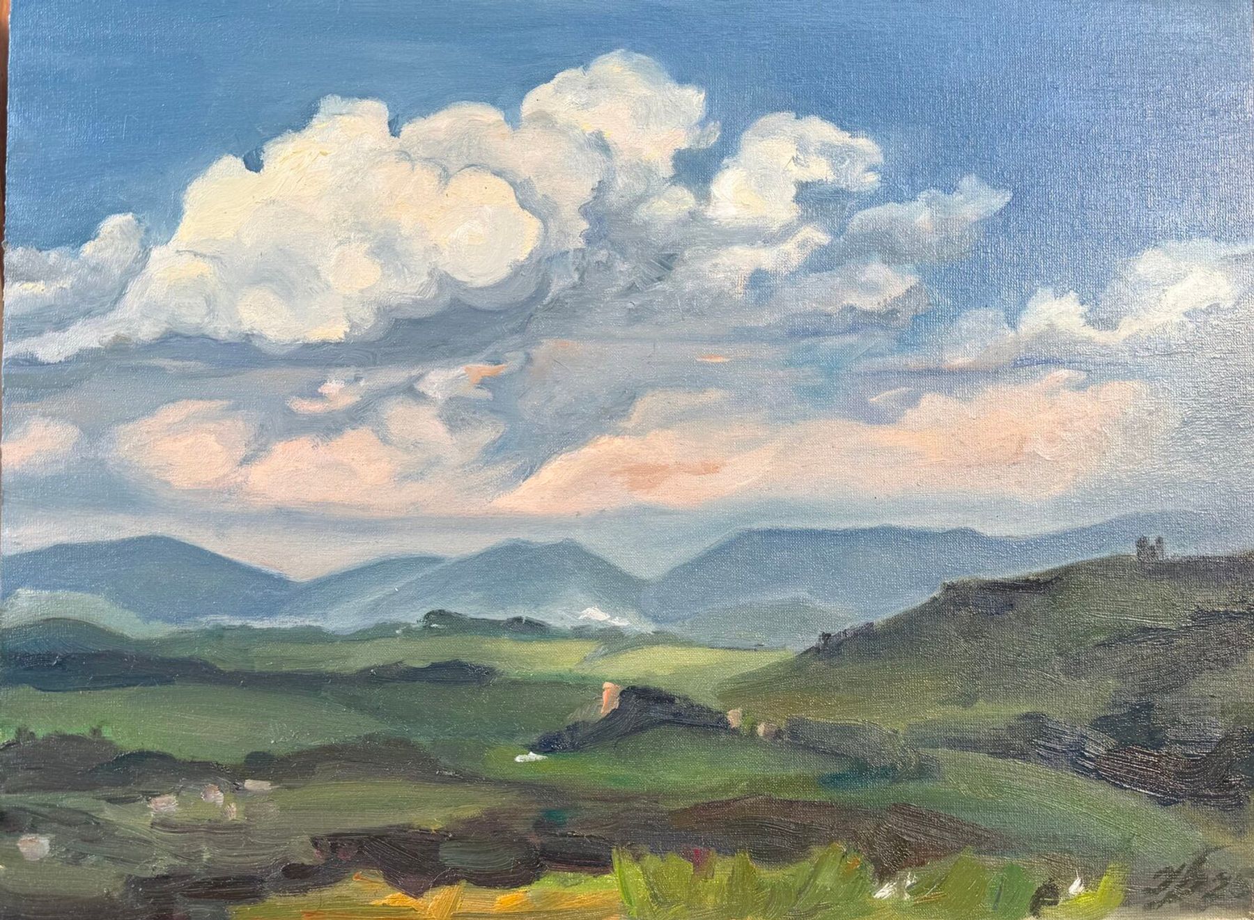 Clouds Over the Hills - view 3