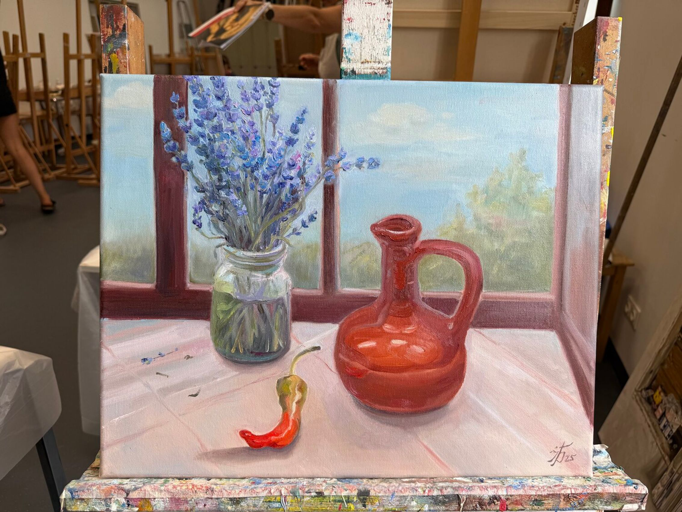 Lavender and Clay - view 2