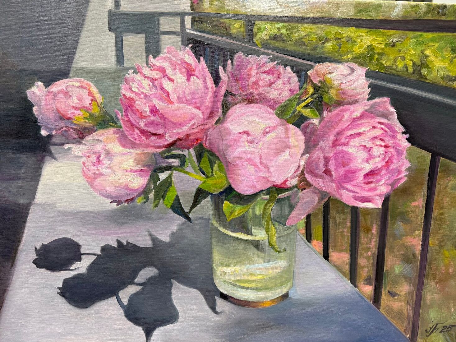 Peonies on the Balcony - view 5