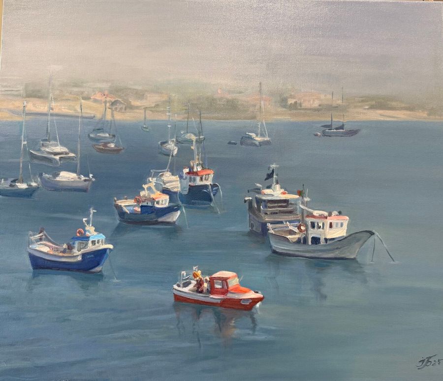 Quiet Morning in the Harbor - view 2