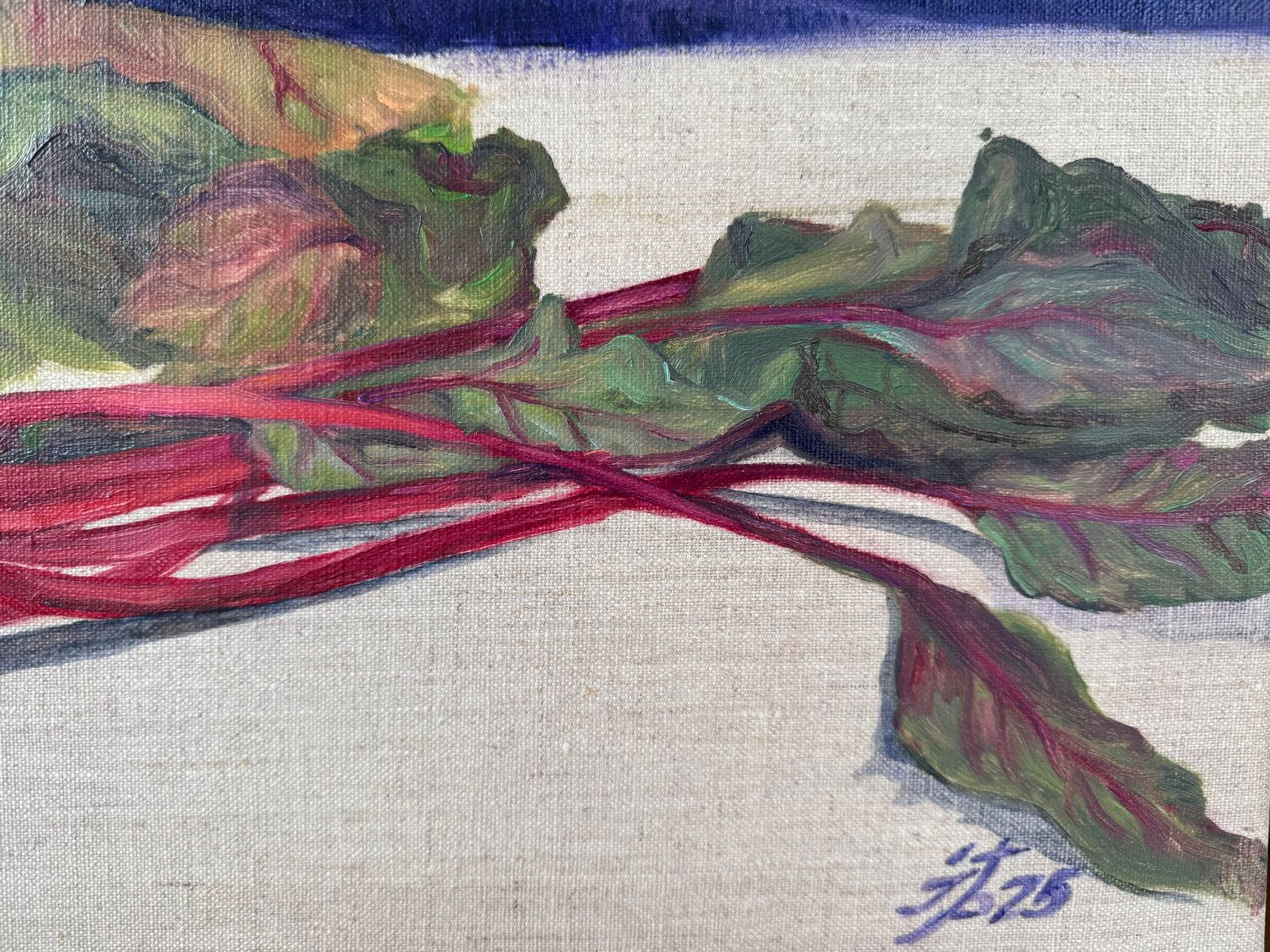 Red Beets on Linen - view 6