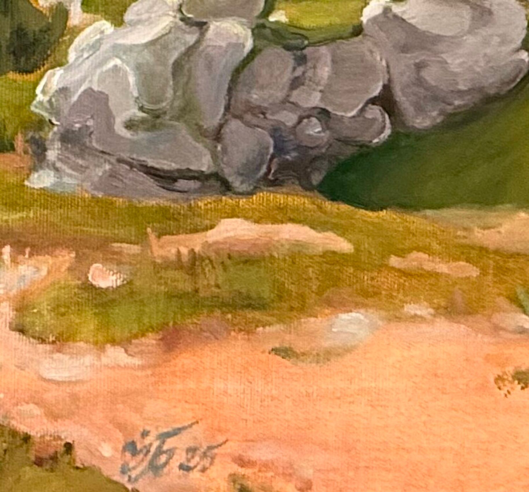 Stormlight Over the Mountain Path - view 4