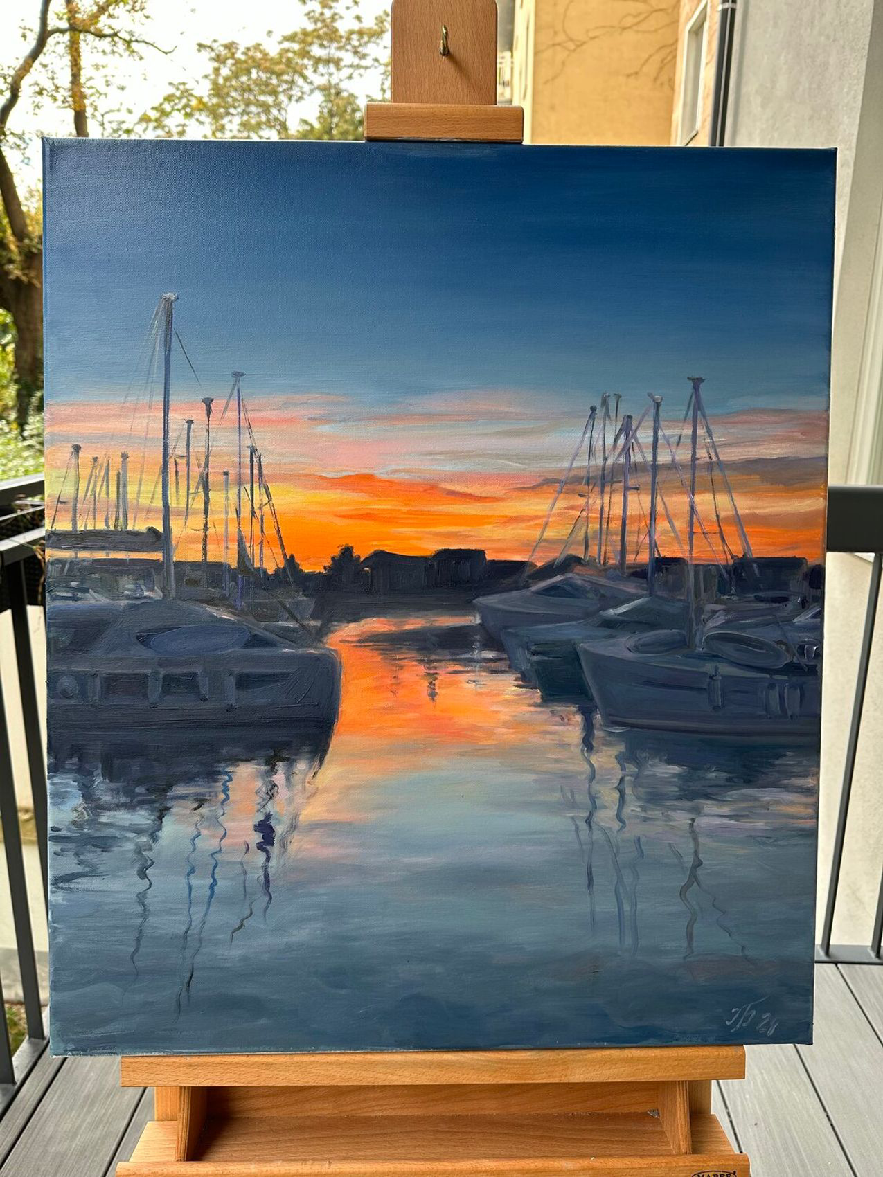 Sunset in the Haven - view 4