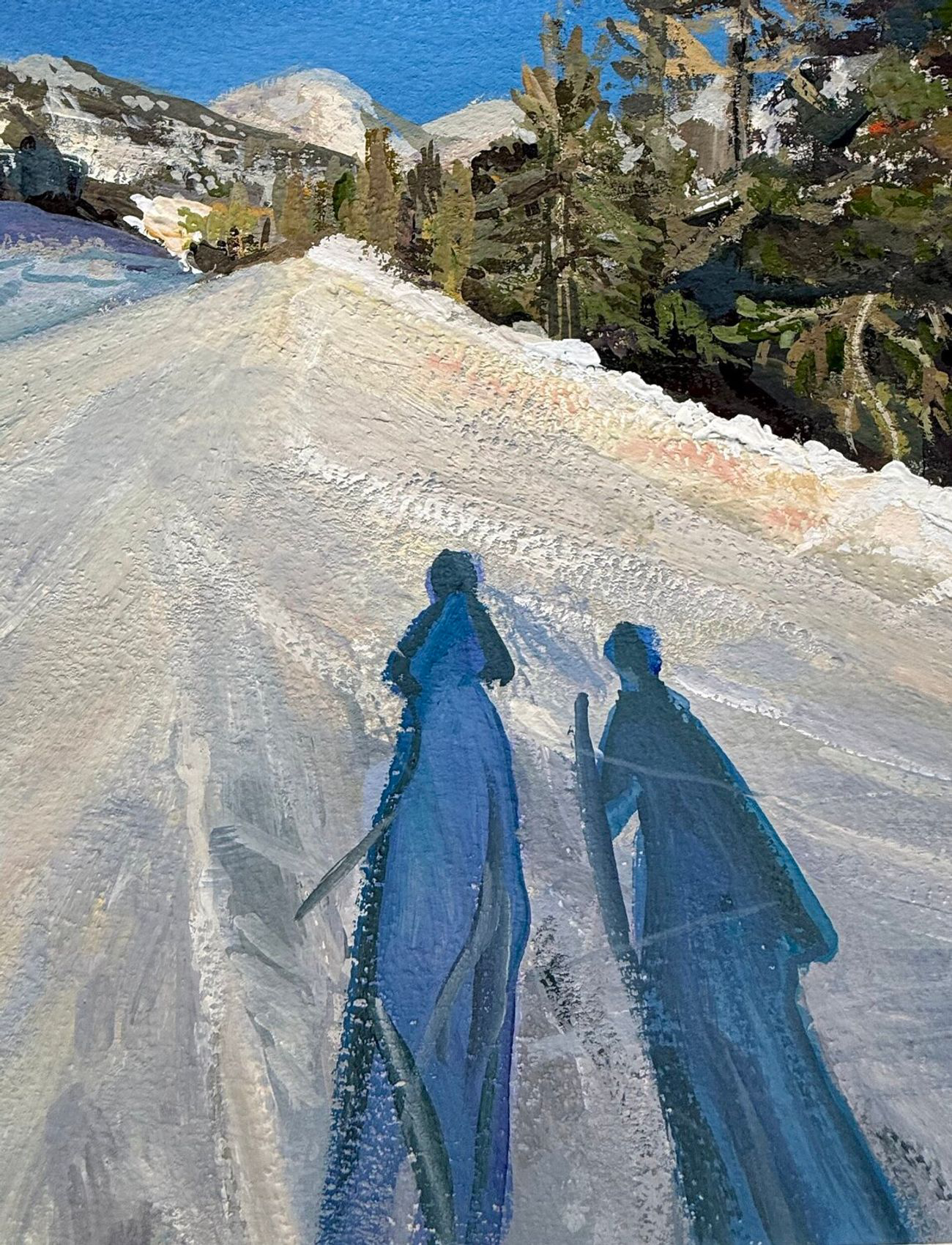 Two Shadows on the Snow - view 5