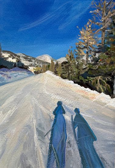 Two Shadows on the Snow - view 6